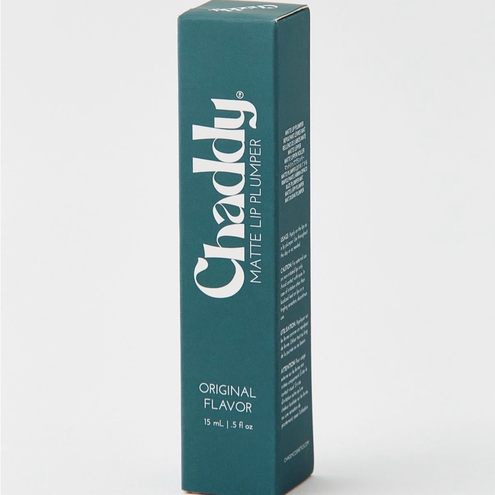 Chaddy Matte Lip Plumper — Original Flavor (Teal Packaging)